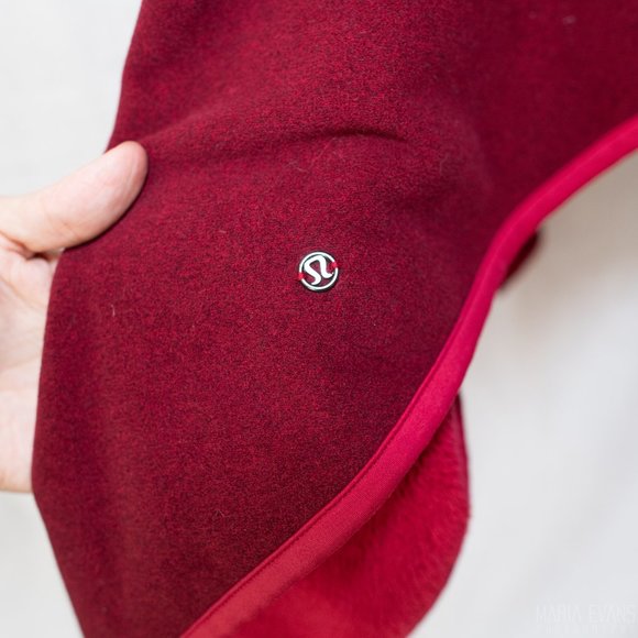 LULULEMON Presence of Mind Jacket CRANBERRY RED - Picture 5 of 6
